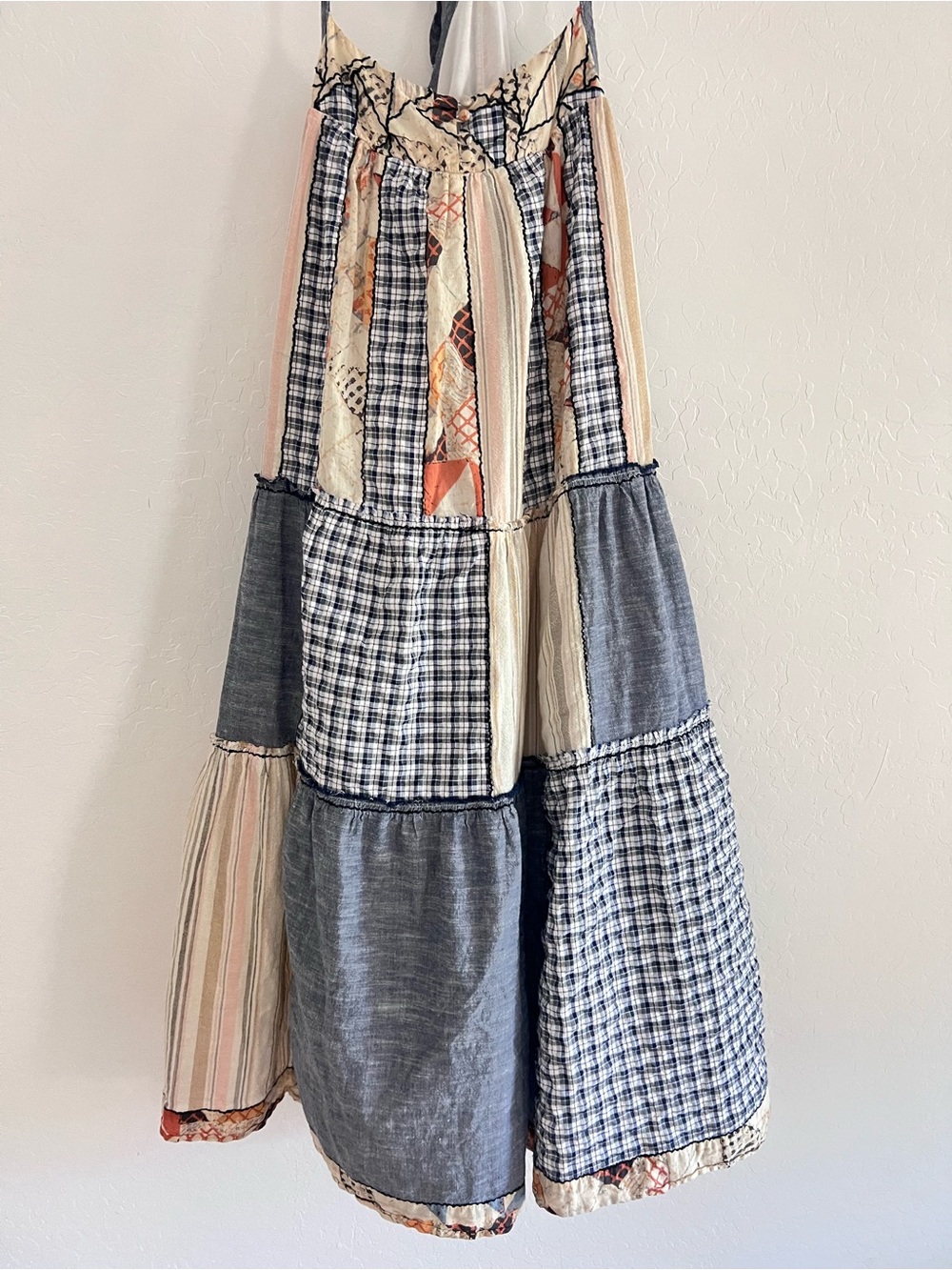 Rare Free People Margaret Maxi Patchwork Dress - Picture 8 of 15